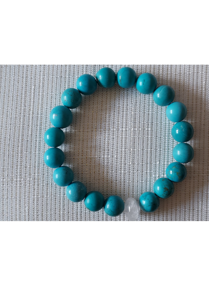 MODRÝ HOWLIT - NÁRAMEK FLUORITEM